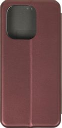 Чехол (флип-кейс) PERO WM-0532-BY, для Xiaomi Redmi Note 13 4G, бордовый