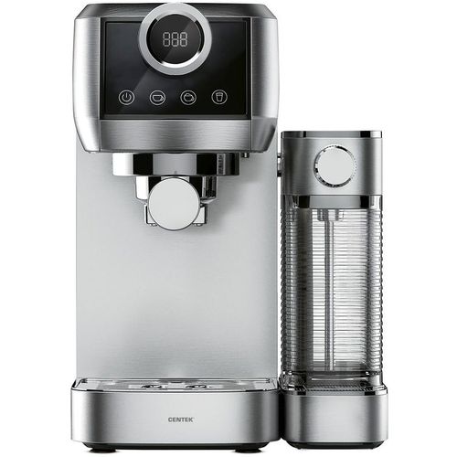 Кофеварка CENTEK CT-1170, рожковая, серебристый