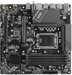 Изображение товара Материнская плата MSI PRO B760M-A WIFI, Socket LGA 1700, Intel B760, mATX, Ret Изображение товара Материнская плата MSI PRO B760M-A WIFI, Socket LGA 1700, Intel B760, mATX, Ret
