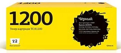 Обзор товара картридж T2 TC-K1200, TK-1200, черный / TC-TK1200 (1162879 ...