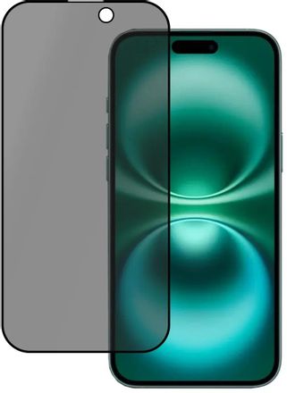Защитное стекло для экрана PERO PGFGP-I16 для Apple iPhone 16 конфиденциальная, 1 шт, прозрачный