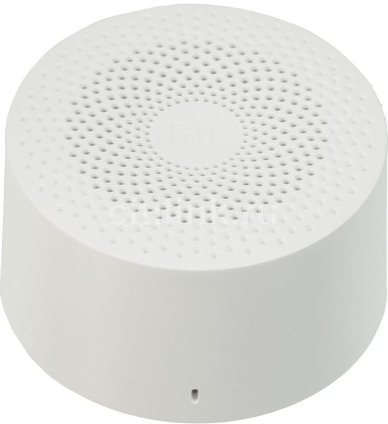 Колонка портативная Xiaomi Mi Compact Bluetooth Speaker 2, 2Вт, белый [qbh4141eu]