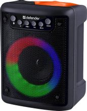 Изображение товара Портативная колонка Defender Funky 10Вт Bluetooth FM microSD в черном цвете