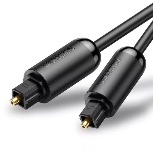Кабель аудио UGREEN AV122, Toslink - Toslink, 1м, черный [70890]