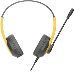 Гарнитура A4TECH Fstyler FH100U, проводные, желтый / черный