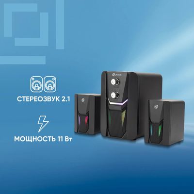 Колонки Oklick OK-423, 2.1, черный [n-189] – купить в Ситилинк | 1475110