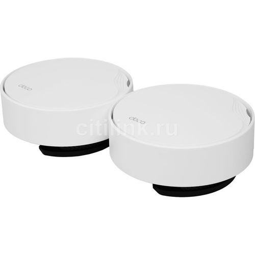Бесшовный Mesh роутер TP-LINK Deco X50-PoE, Wi-Fi 6, AX3000, 2.4/5ГГц, 1 LAN, белый, 2 шт. в комплекте [deco x50-poe(2-pack)]