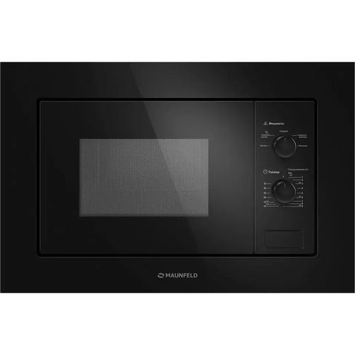 Встраиваемая микроволновая печь MAUNFELD MBMO.20.1PGB2, 20л, 800Вт, черный
