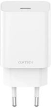 Изображение товара Сетевое зарядное устройство CUKTECH A18/A18C USB-C 30Вт 3А белое