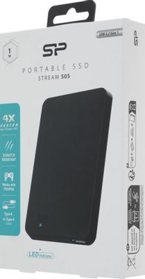 Silicon Power ポータブルSSD Stream S05 (1TB) Portable SSD Stream S05 USB 3.2 Gen 1-Silicon Power