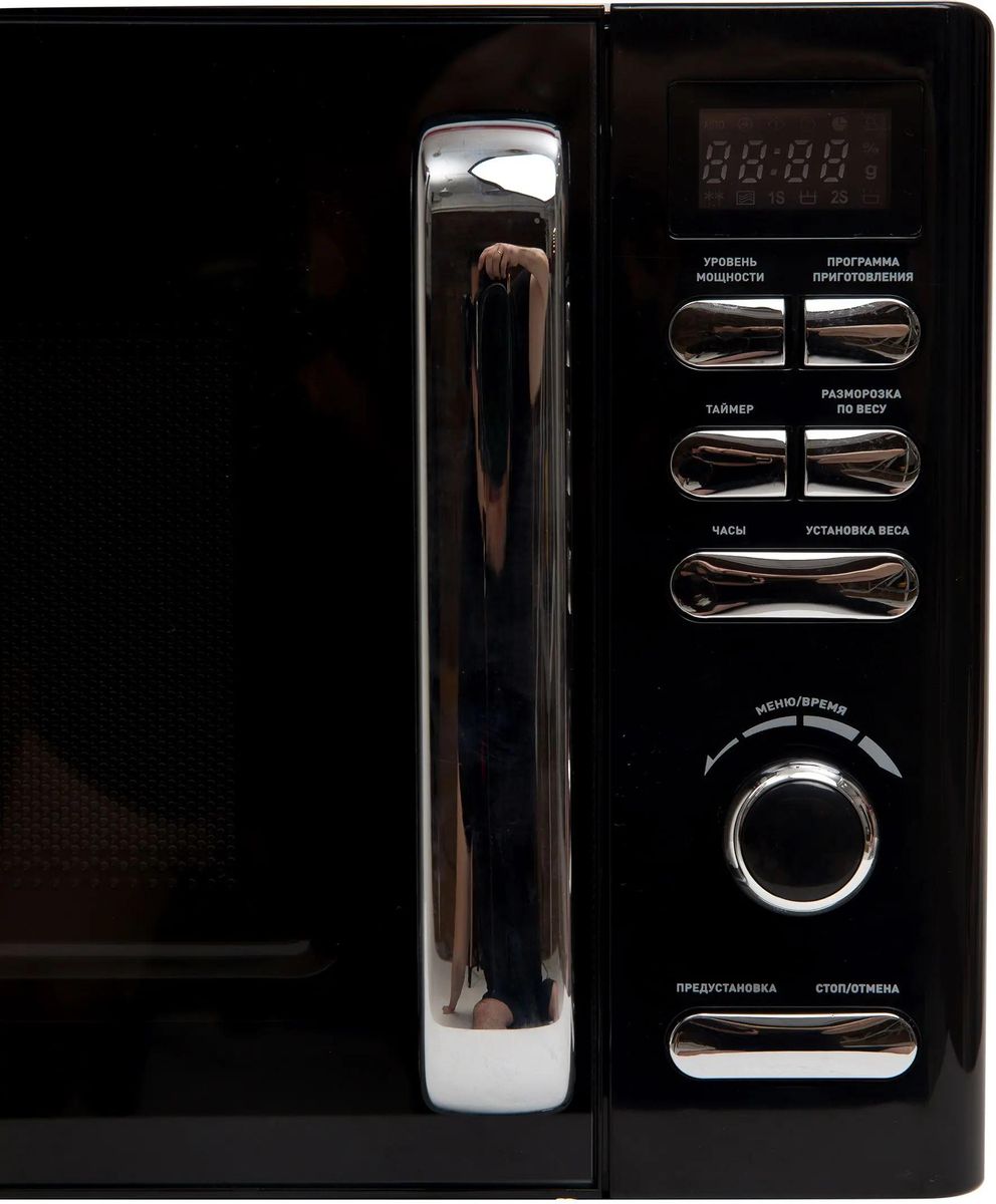 Black top microwave wilko