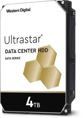 Жесткий диск WD Ultrastar DC HC310 HUS726T4TALE6L4,  4ТБ,  HDD,  SATA III,  3.5" [0b36040]