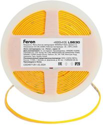Светодиодная лента FERON LS630, 7Вт, 5м
