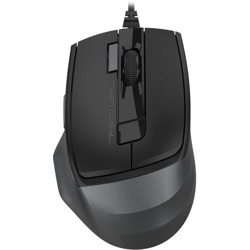 Мышь проводная A4TECH Fstyler FM45S Air, оптическая, USB, 2400dpi, серый [fm45s air usb (stone grey)]