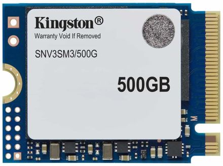 500ГБ SSD накопитель Kingston NV3 SNV3SM3/500G M.2 2230, PCIe 4.0 x4, NVMe, M.2
