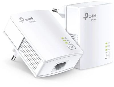 Сетевой адаптер Powerline TP-LINK TL-PA7017 KIT Gigabit Ethernet,  2 шт.
