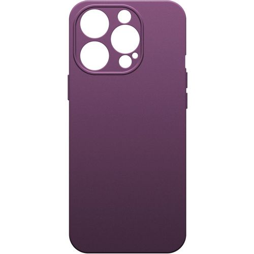 Чехол (клип-кейс) BORASCO Microfiber Case, для Apple iPhone 15 Pro Max, фиолетовый [72424]