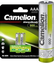 Изображение товара Аккумуляторные батарейки AAA CAMELION NH-AAA900ARBP2, 900мАч, 2 шт.