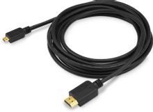 Изображение товара Кабель HDMI 1.4 Micro HDMI - HDMI 3м BURO черный
