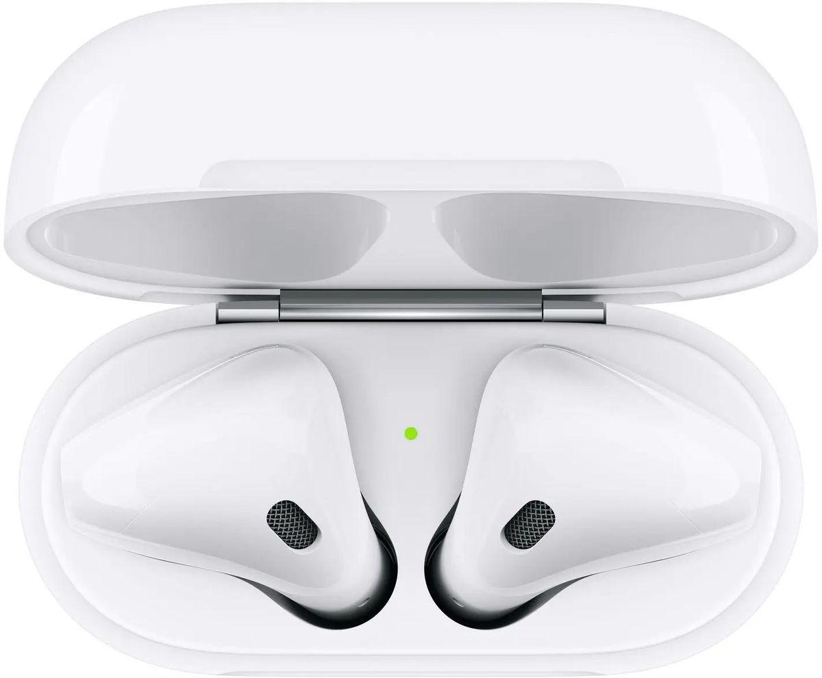 Гарнитура Apple AirPods 2 – обзор товара Наушники Apple AirPods 2, with  Charging Case, Bluetooth, вкладыши, белый [mv7n2za/a] - СИТИЛИНК