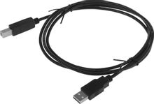 Изображение товара Кабель USB2.0 KINGPRICE KP-AmBm-v2-1.5m, USB A (m) (прямой) - USB B(m) (прямой), круглое, 1.5м, черный