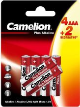 Изображение товара Батарейки AAA CAMELION Plus Alkaline 6 шт. - щелочные элементы питания