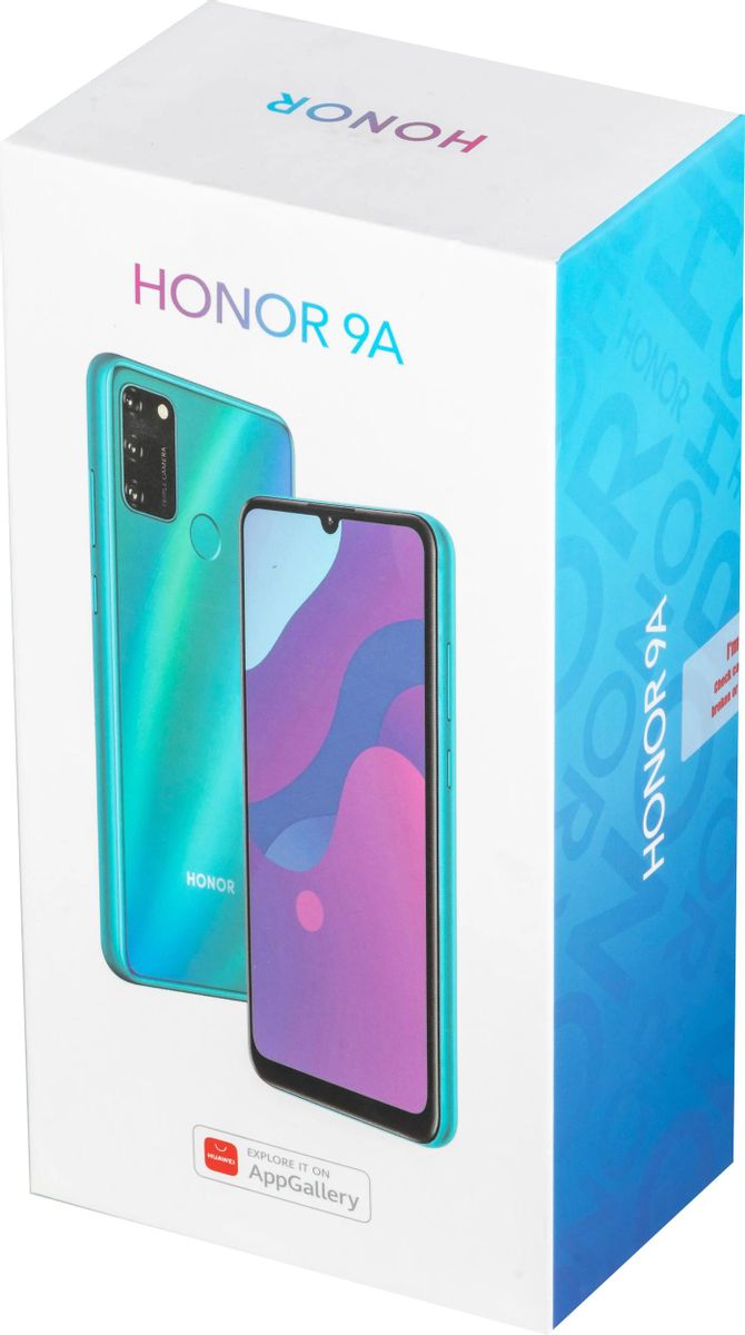 Смартфон Honor 9A 64Gb, синий – купить в Ситилинк | 1374495