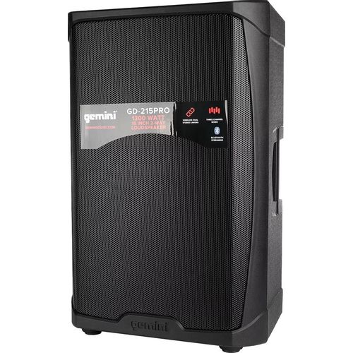 Центральная колонка GEMINI GD-215PRO E, (1 колонка в комплекте), черный