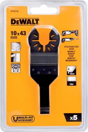 Набор пилок DeWALT DT20726-QZ, по дереву, 5шт