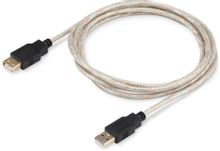 Изображение товара Кабель-удлинитель USB2.0 Buro 1.8 м с позолоченными контактами