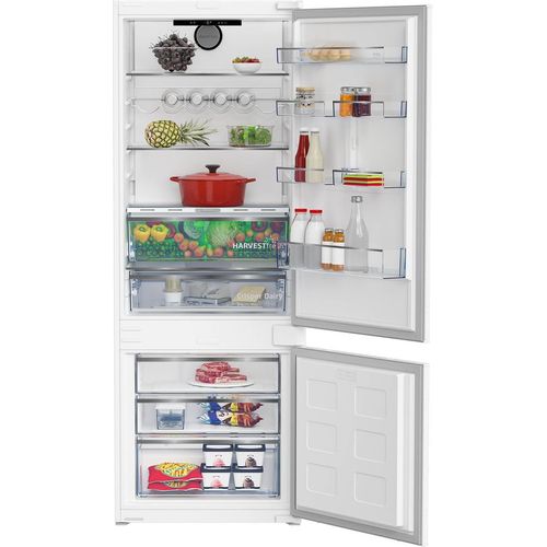 Встраиваемый холодильник Beko BCNE400I35ZS, No Frost, 405л, 194см, белый