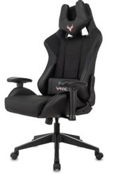 Кресло игровое ZOMBIE Викинг 4 Воздушный (Viking 4 Aero), ткань/экокожа, до 120кг, черный