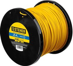 Леска для триммеров STEHER 75005-2.4,  2.4мм, 240м
