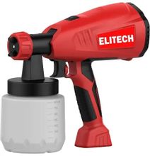 Изображение товара Краскопульт Elitech КЭ 0426П с регулировкой и системой HVLP для профессионалов и любителей