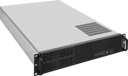 Корпус для сервера монтируемый в стойку EXEGATE Pro 2U650-06/2U2098L, 2U, 2 x 1000 Вт, черный/серебристый [ex293875rus]