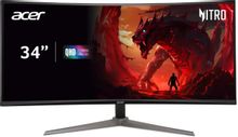 Изображение товара Игровой монитор Acer ED340CUS3bmiipx 34 180Гц HDR FreeSync