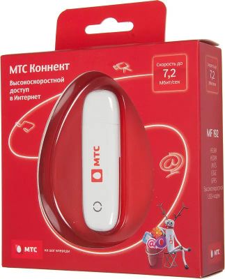 Характеристики Модем МТС Коннект-4 3G, внешний, белый (649861) смотреть в  СИТИЛИНК