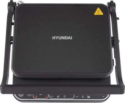 Электрогриль Hyundai HYG-7001, черный и черный – купить в Ситилинк ...