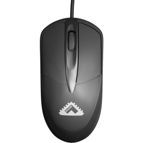 Мышь проводная БЕШТАУ оптическая, USB, 1200dpi, черный [м100ру]