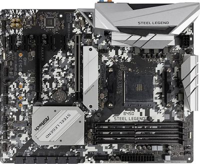 Asrock b450 steel legend socket am4 store