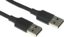 Изображение товара Кабель UGREEN US102,  USB 2.0 A(f) (прямой) -  USB 2.0 A (f) (прямой),  ферритовый фильтр ,  круглое,  0.5м,  черный [10308]