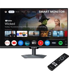 Изображение товара 27" Монитор Gigabyte M27QS,  2560x1440,  IPS,  180Гц,  1хHDMI,  1хDP,  черный [20vm0-m27qsbt-1ekr]