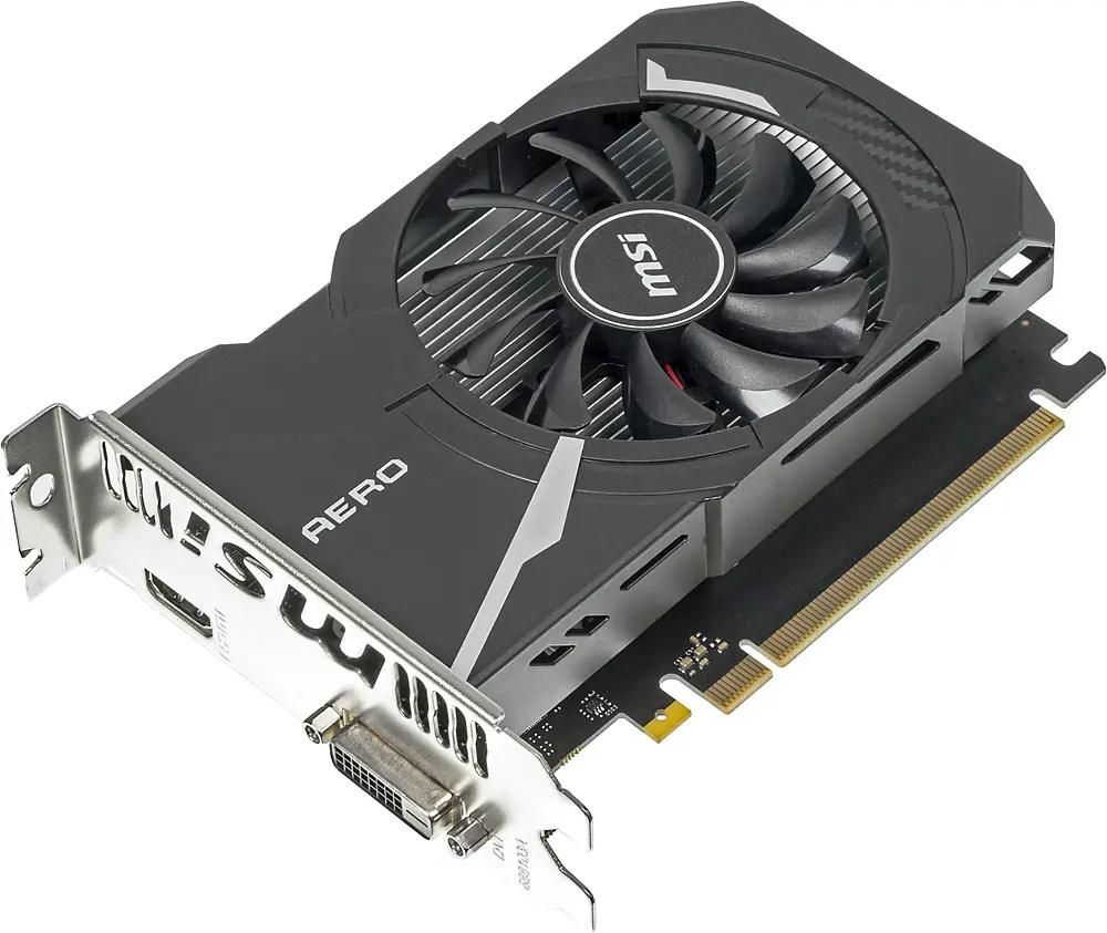 MSI NVIDIA GeForce GT 1030 GT 1030 AERO ITX 2GD4 OC 2 DDR4 OC Ret 1063366