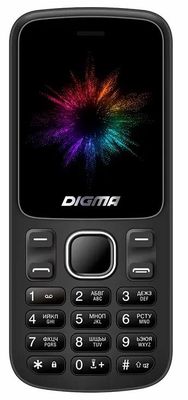 Сотовый телефон Digma Linx A172,  черный