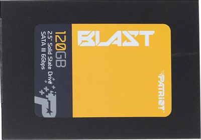 SSD накопитель Patriot Blast PBT120GS25SSDR 120ГБ, 2.5", SATA III