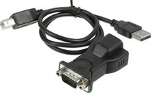 Изображение товара Адаптер USB2.0 NingBo X-Storm USB-COM-ADPG,  COM 9pin (m) -  USB A(m),  0.8м,  черный [bf-810]