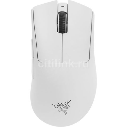 Мышь беспроводная Razer DeathAdder V3 Pro, игровая, радио, оптическая, USB, USB-C, 30000dpi, белый [rz01-04630200-r3a1]