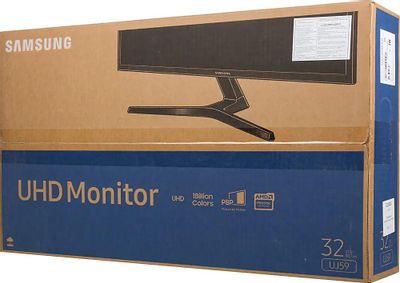 Аксессуары для монитор Samsung U32J590UQI 31.5", темно-серый ...