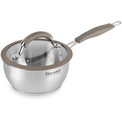 Ковш Rondell Balance RDS-752, 1.4л, с крышкой, стальной