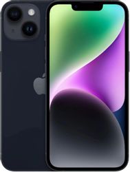 Изображение товара 6.1" Смартфон Apple iPhone 14 256Gb,  A2882,  NFC,  OLED,  темная ночь